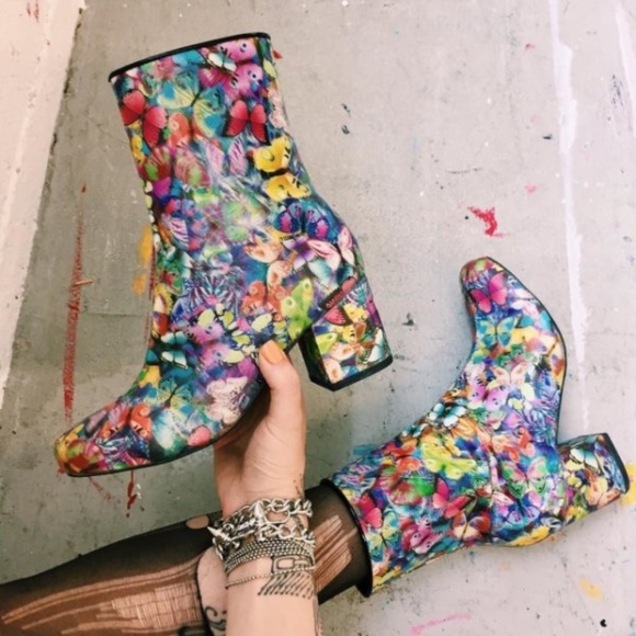 Current Mood Holographic Butterfly Boots - Picture 3 of 3